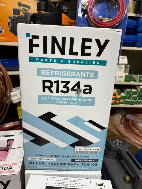 REFRIGERANTE R134 POR 13,6KG FINLEY