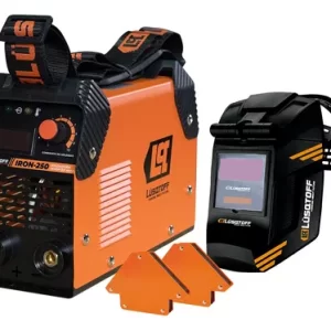 SOLDADORA INVERTER IRON-250 + 2 LQE-6001