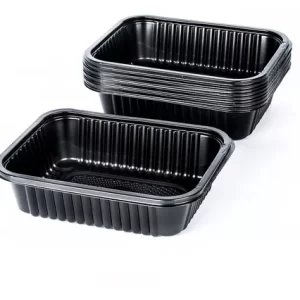 BANDEJA PLASTICA NEGRO