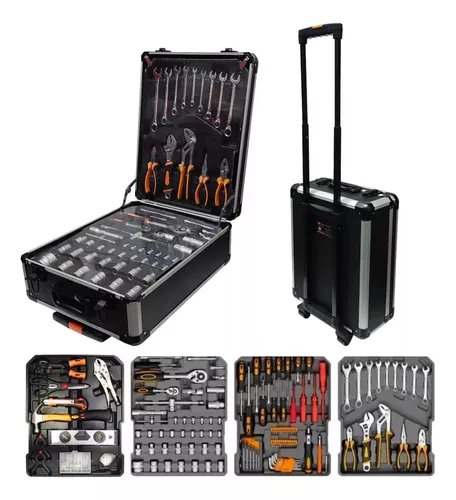 SET DE HERRAMIENTAS METALICA DE 245 PCS