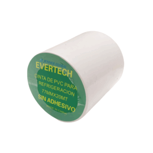 CINTA SIN ADHESIVO COLOR BLANCO EVERTECH