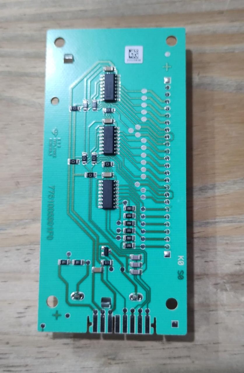 PANTALLA CONJUNTO LCD D08 DR.EXC.AZUL 8.12P