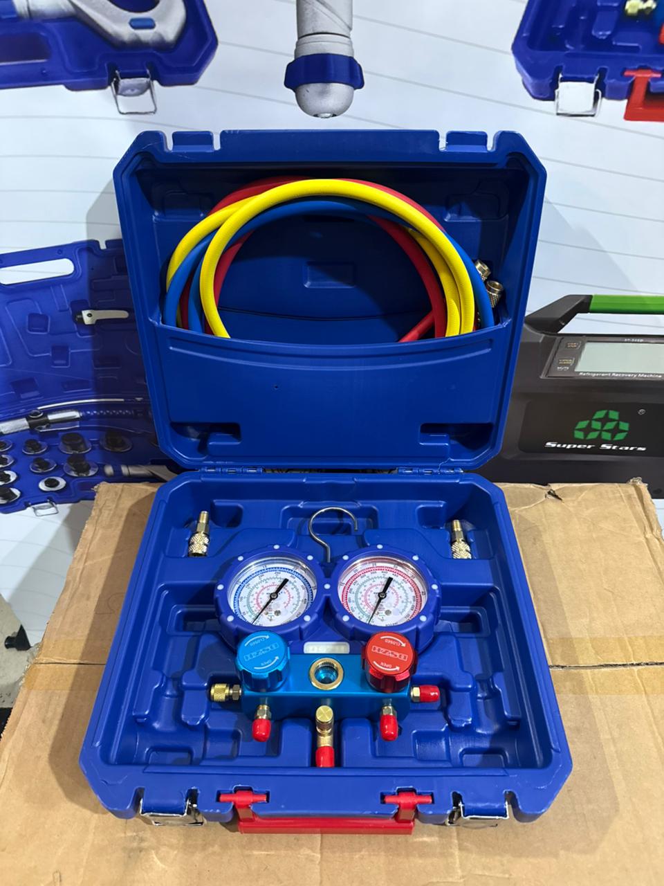 MANIFOLD DSZH R410 + ADAPTADORES + MANGUERAS