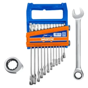 JUEGO LLAVE COMBINADA CON CRIQUET 12PCS WADFOW