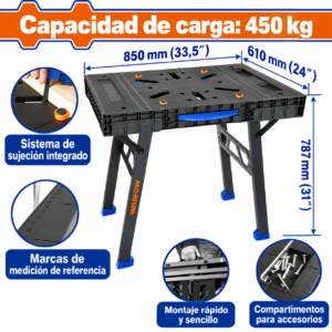 BANCO DE TRABAJO  850*610*787 WADFOW